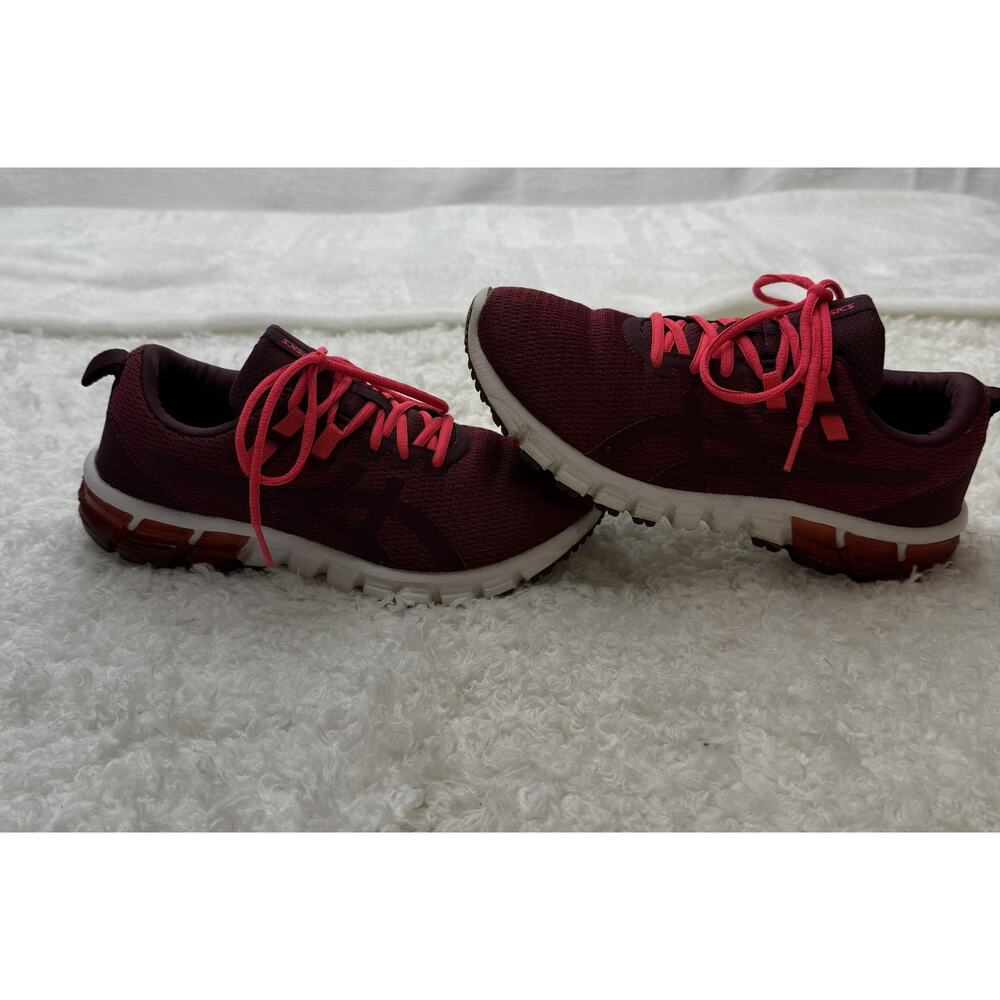 ASICS GelQuantum 90 Running Womens Maroon Size 7.5‎ Athletic Shoes 1022A115